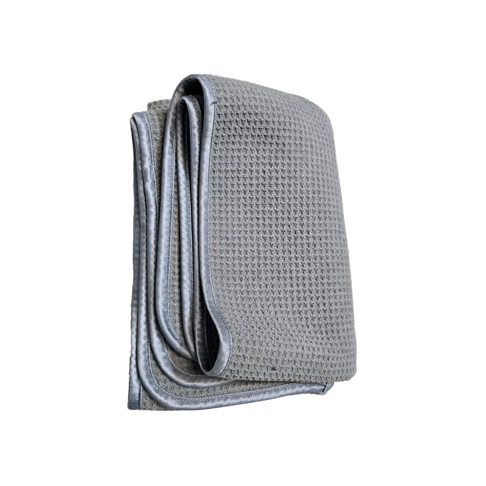 Chemical Guys - Waffle Weave Gray Matter Microfiber Drying Towel (36" x 25")